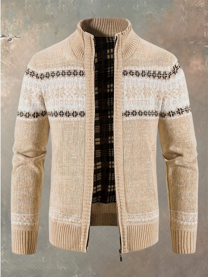 Gerran - Cardigan Confortable en Maille À Fermeture Éclair