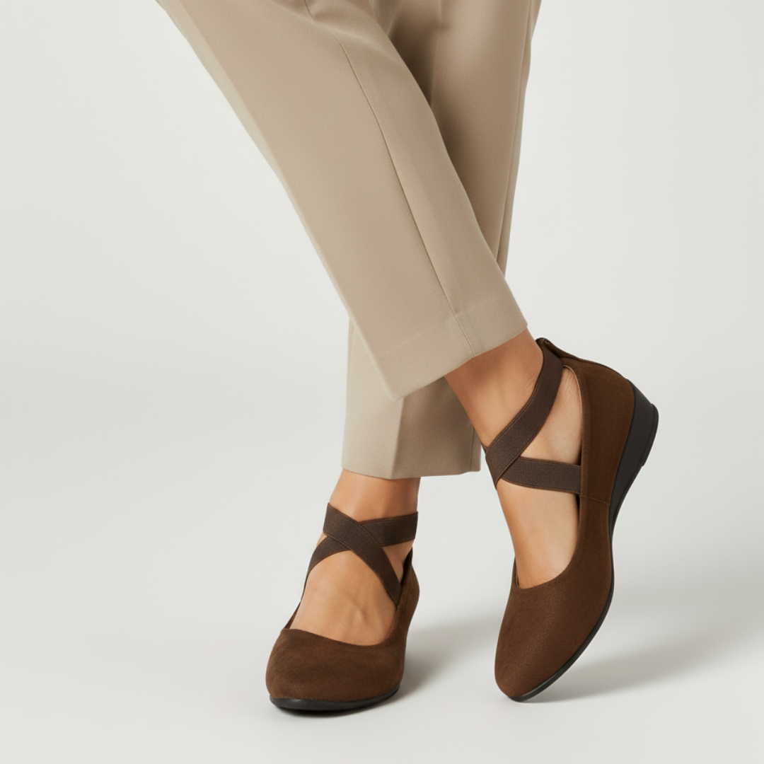 Dalida – Chaussures Orthopédiques À Sangles Croisées