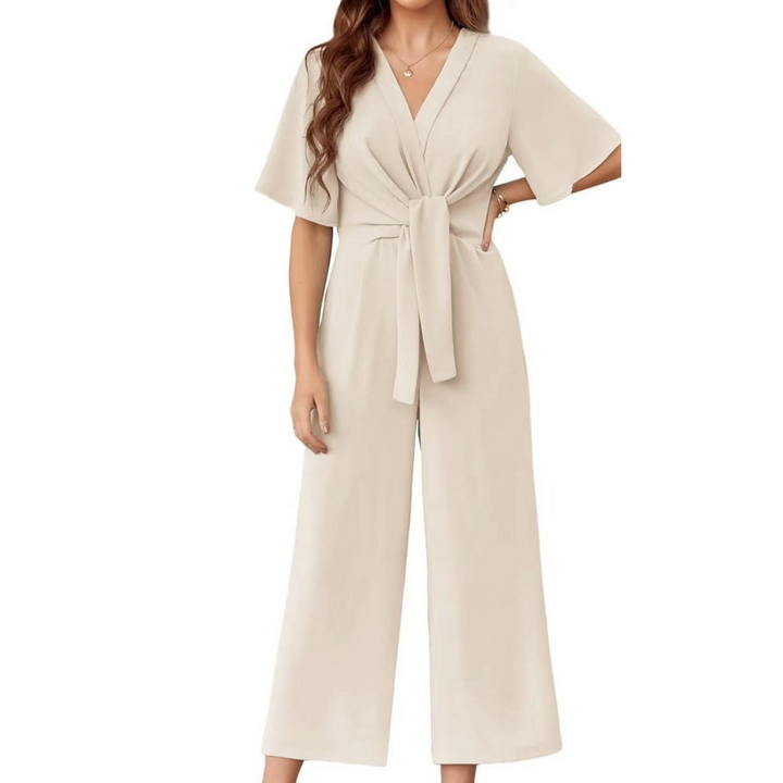 Gracie - Robe D'été Élégante Avec Nœud en Dentelle