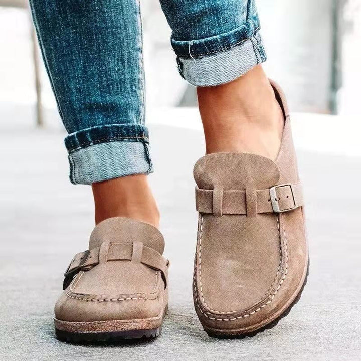 Tamela - Mocassins en Daim À Boucle