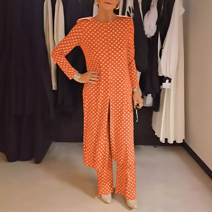 Maryse - Ensemble Deux Pièces À Pois Joyeux