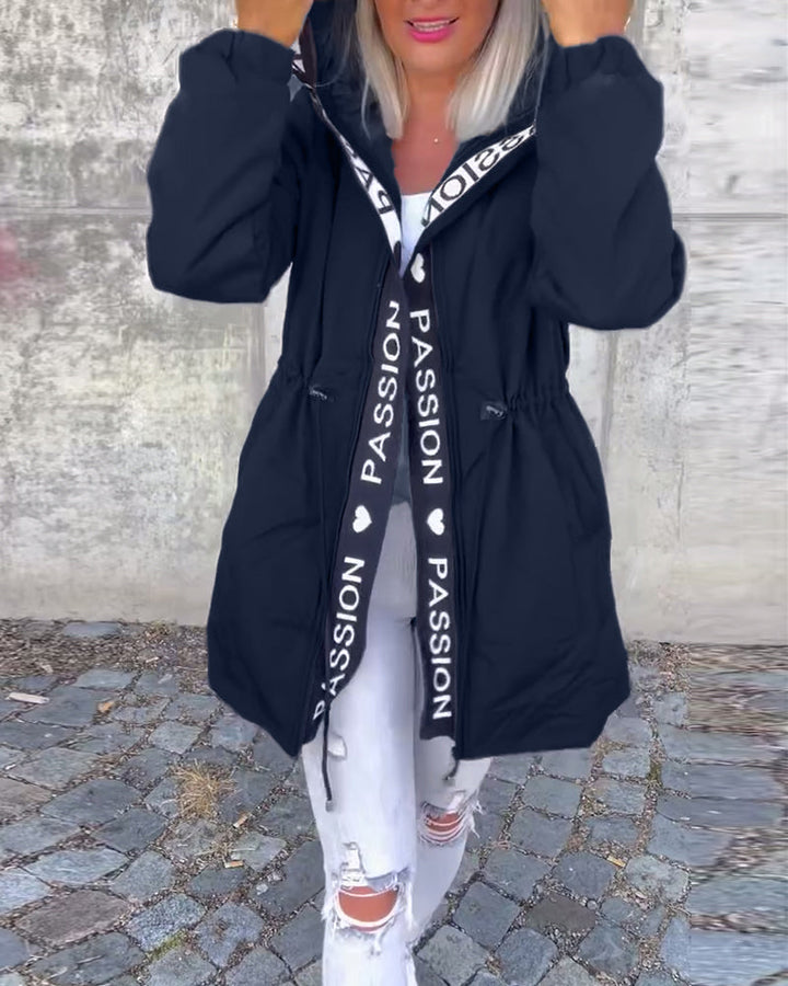 Neubauer - Trench Coat Long à Capuche