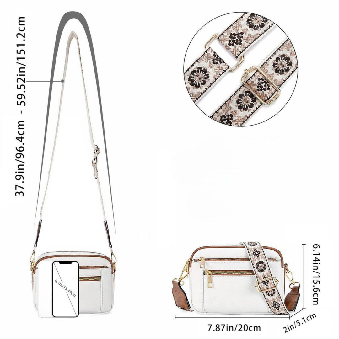 Sharena - Sac à bandoulière à motif floral