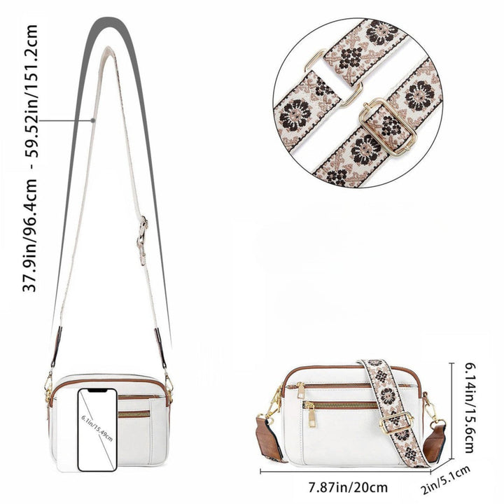 Sharena - Sac à bandoulière à motif floral