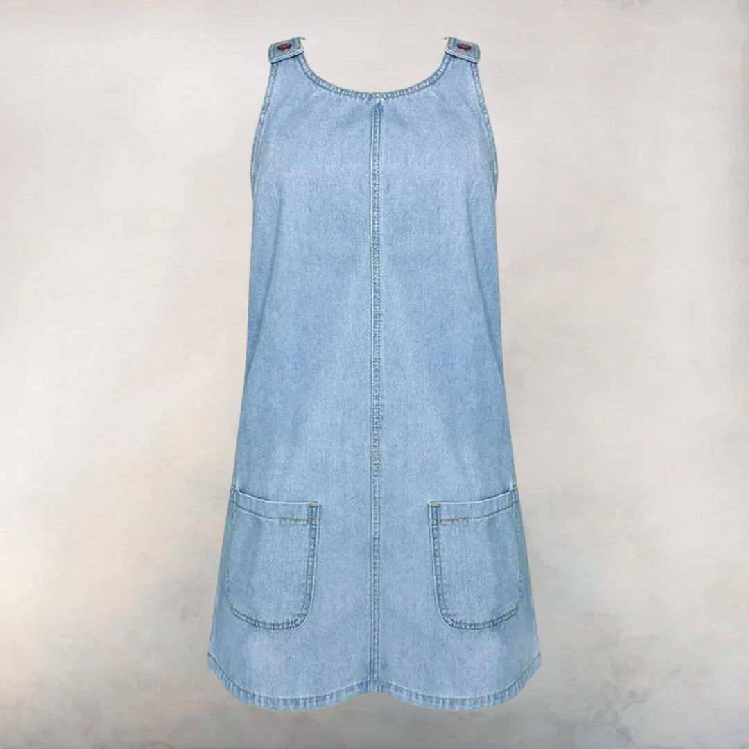 Lucelia - Robe en Denim Légère Et Sans Manches
