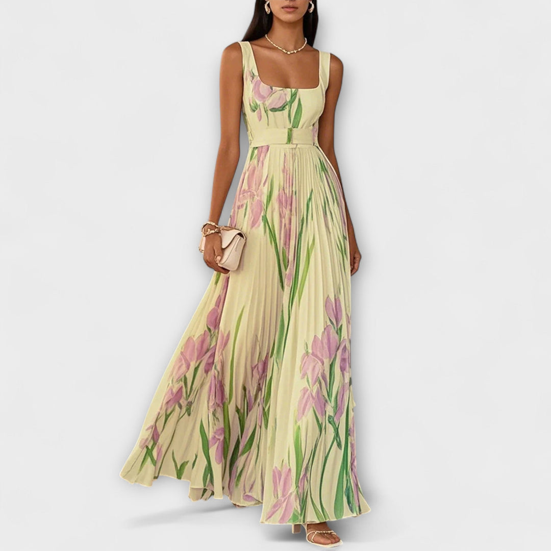 Tressa - Robe À Fleurs Sans Manches Élégante