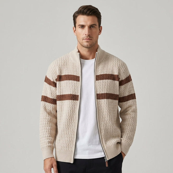 Loick - Cardigan En Maille à Manches Longues