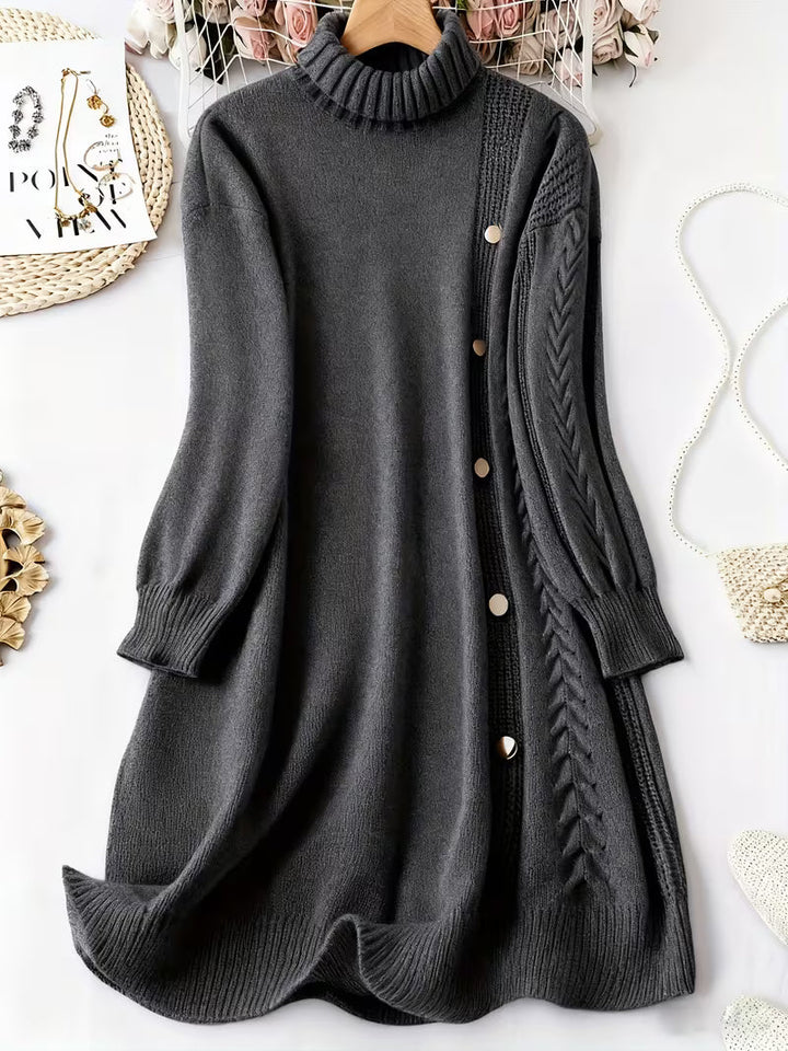 Malkina - Robe-Pull Confortable À Manches Longues