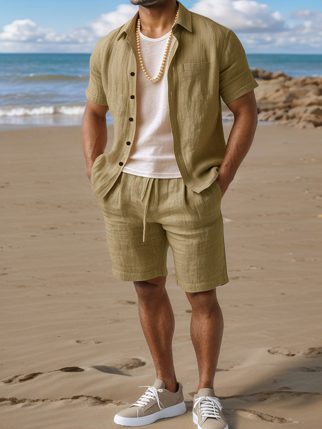 Fillon - Tenue D'été Décontractée en Deux Pièces