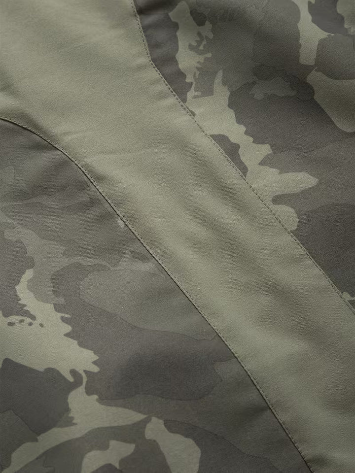Brekks - Veste Coupe-Vent À Capuche Motif Camouflage