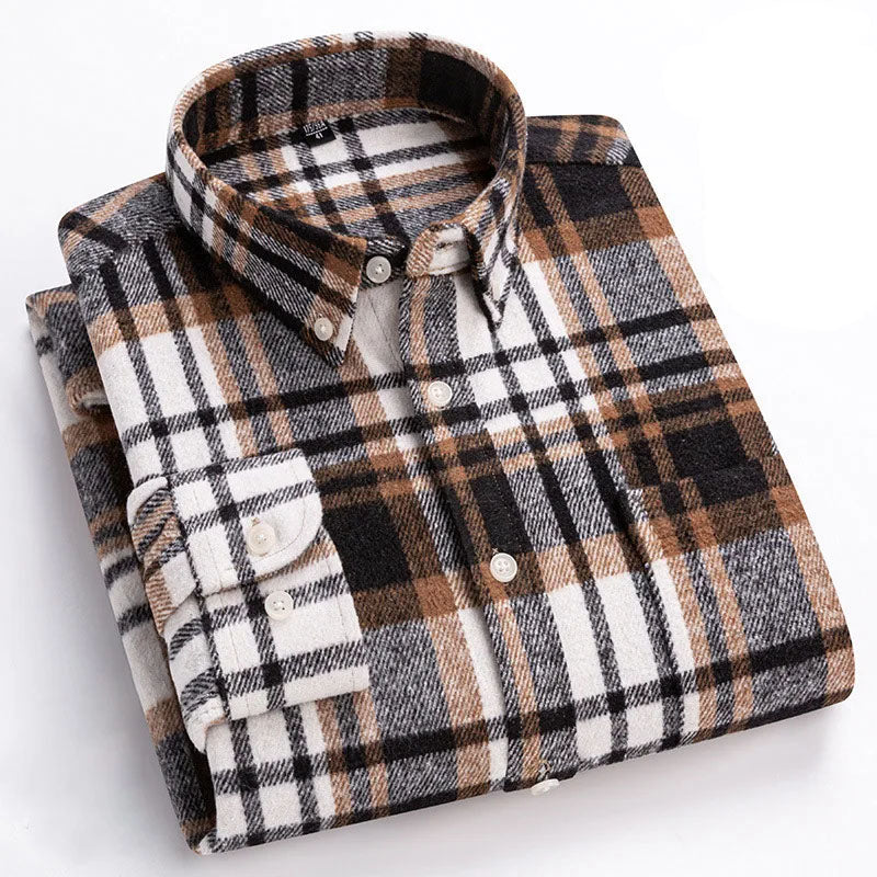 Joman - Chemise À Carreaux À Manches Longues Et Boutons