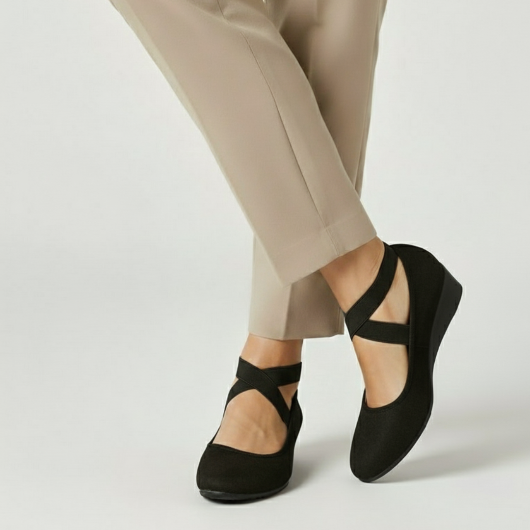 Dalida – Chaussures Orthopédiques À Sangles Croisées