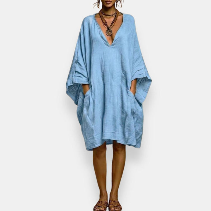 Diaraye - Robe Ample À Taille Basse