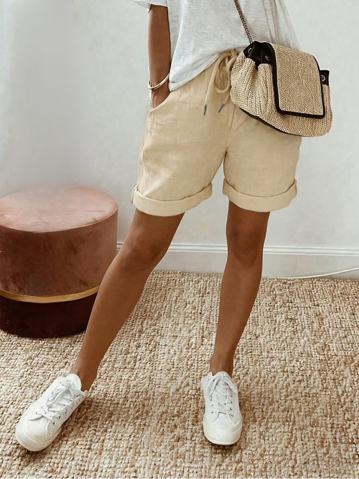 Keely - Short en Lin Confortable