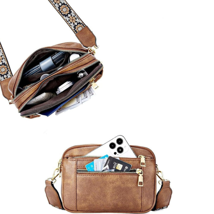 Sharena - Sac à bandoulière à motif floral