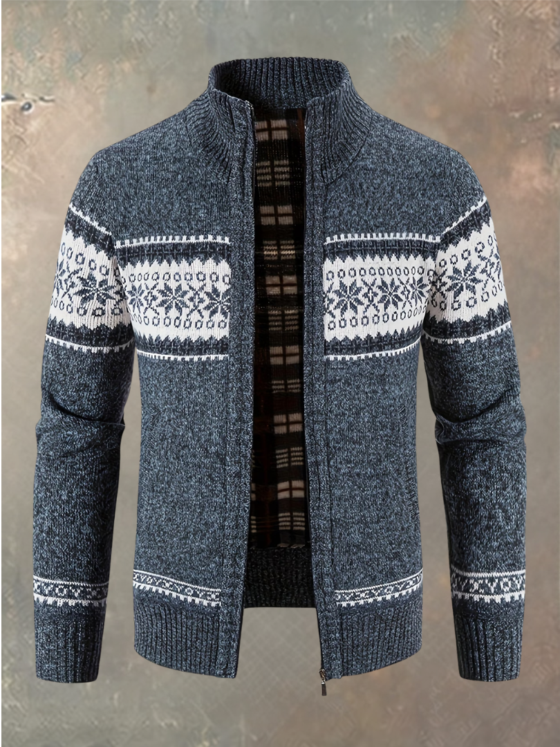 Gerran - Cardigan Confortable en Maille À Fermeture Éclair