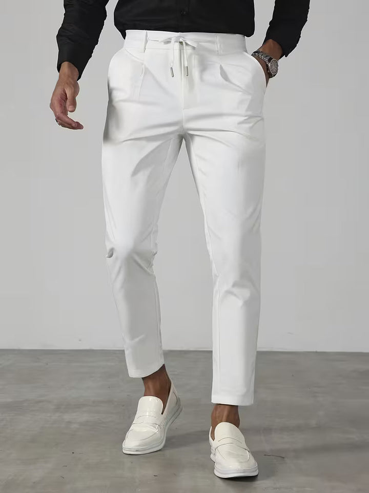 Krsto - Pantalon Haut De Gamme À Ceinture Élastique