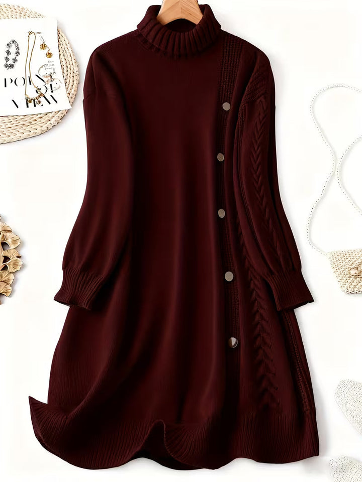 Malkina - Robe-Pull Confortable À Manches Longues