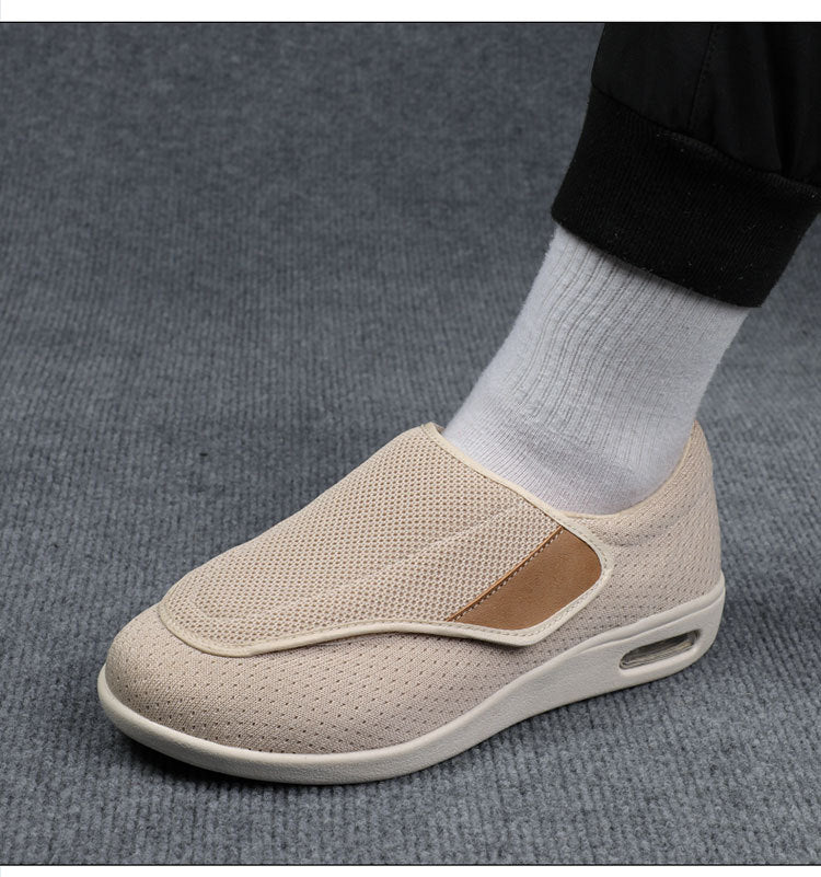 Bediha - Chaussures en Maille Avec Large Bride et Semelle épaisse