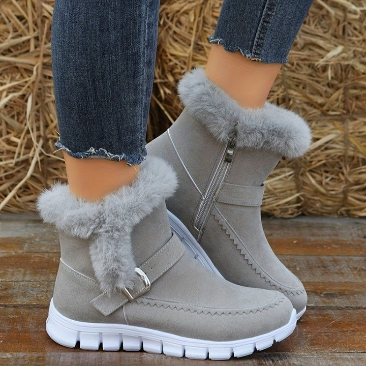 Adriany - Bottes D'hiver Pour La Neige À Semelle Épaisse