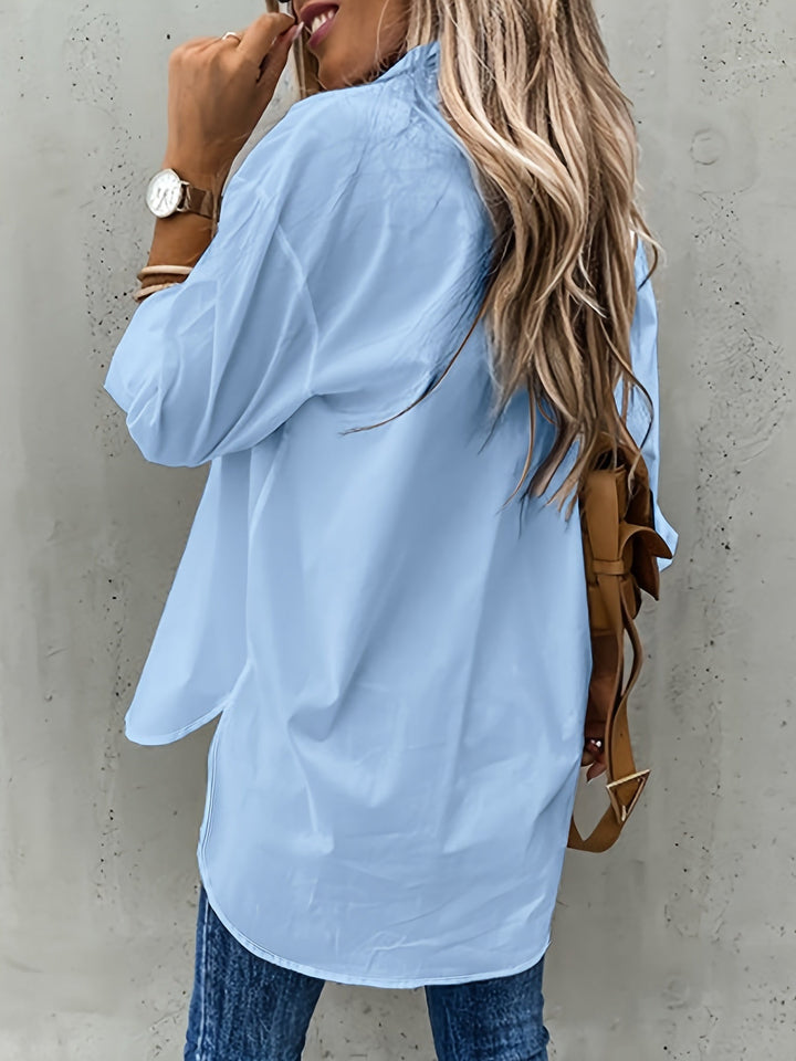 Aziza - Chemise Classique À Manches Longues Avec Boutons