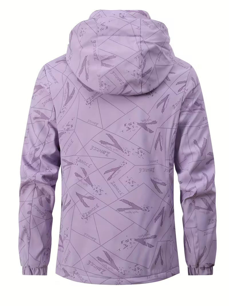 Karan - Veste À Capuche Doublée en Polaire