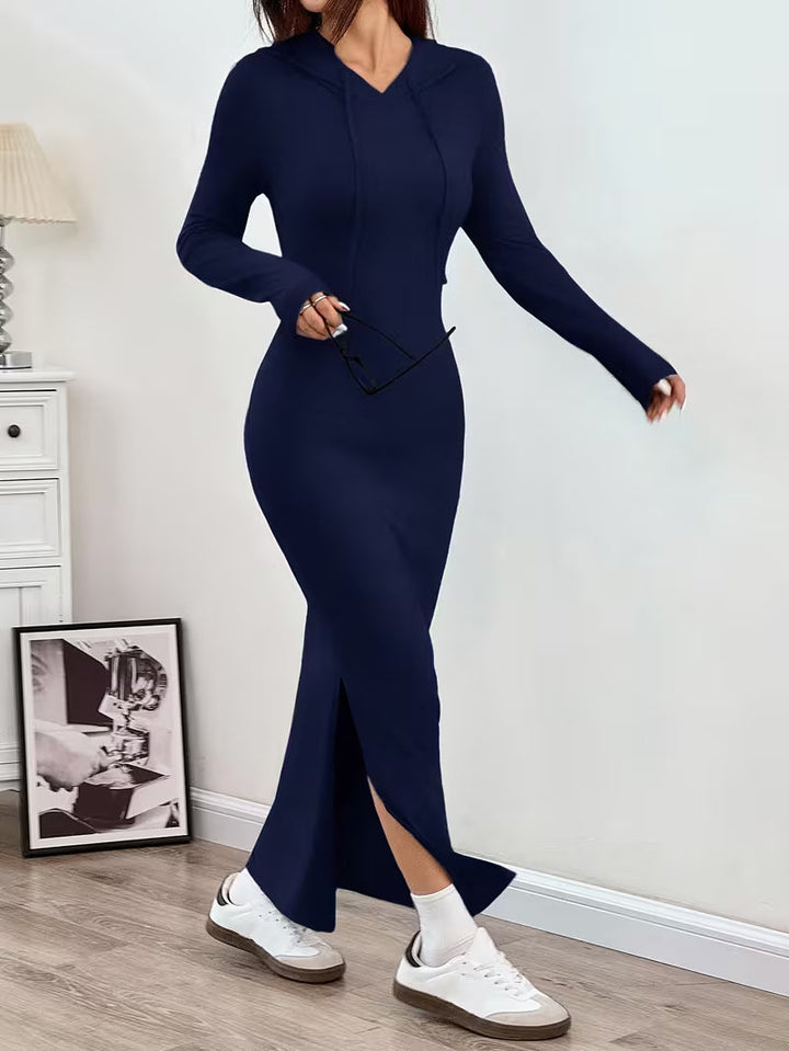 Dahye - Robe Longue À Manches Longues Et Capuche