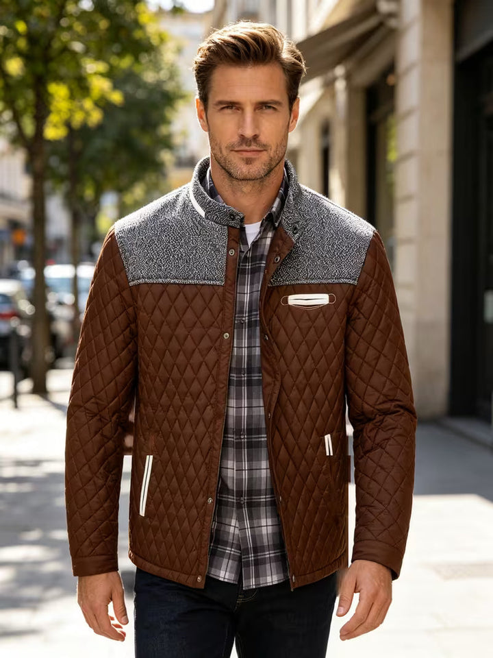 Stetson - Doudoune Matelassée À Motifs en Losanges