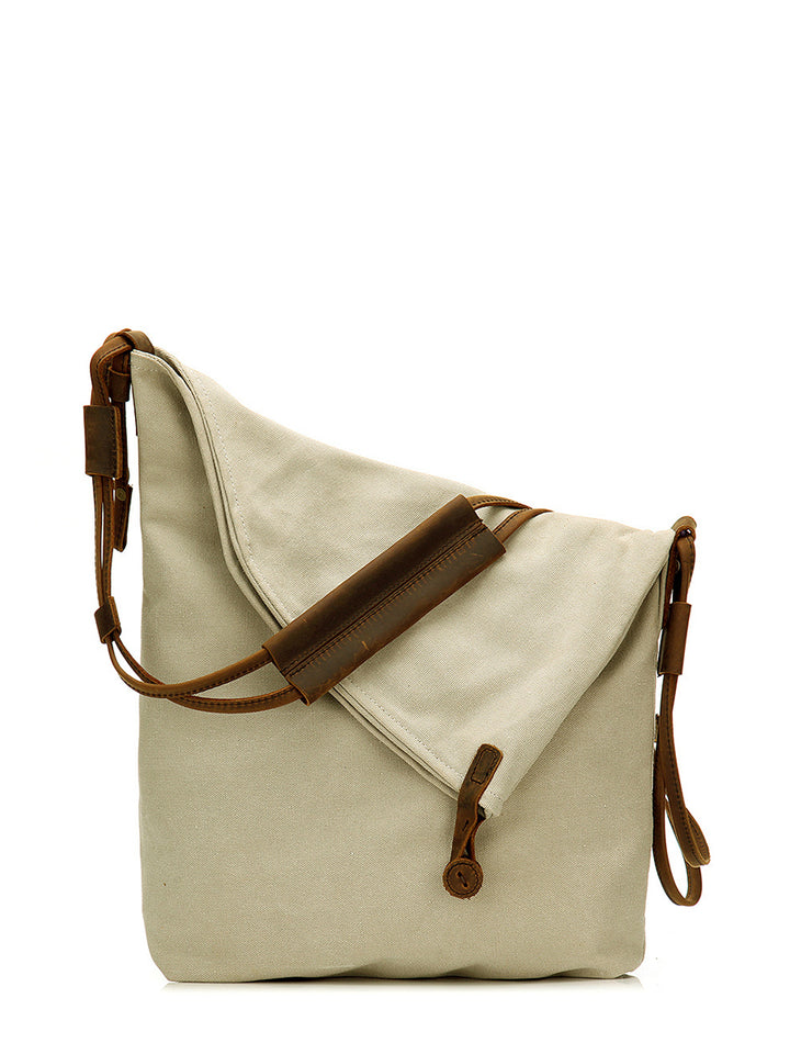 Liraine - Sac À Bandoulière en Toile Et Cuir