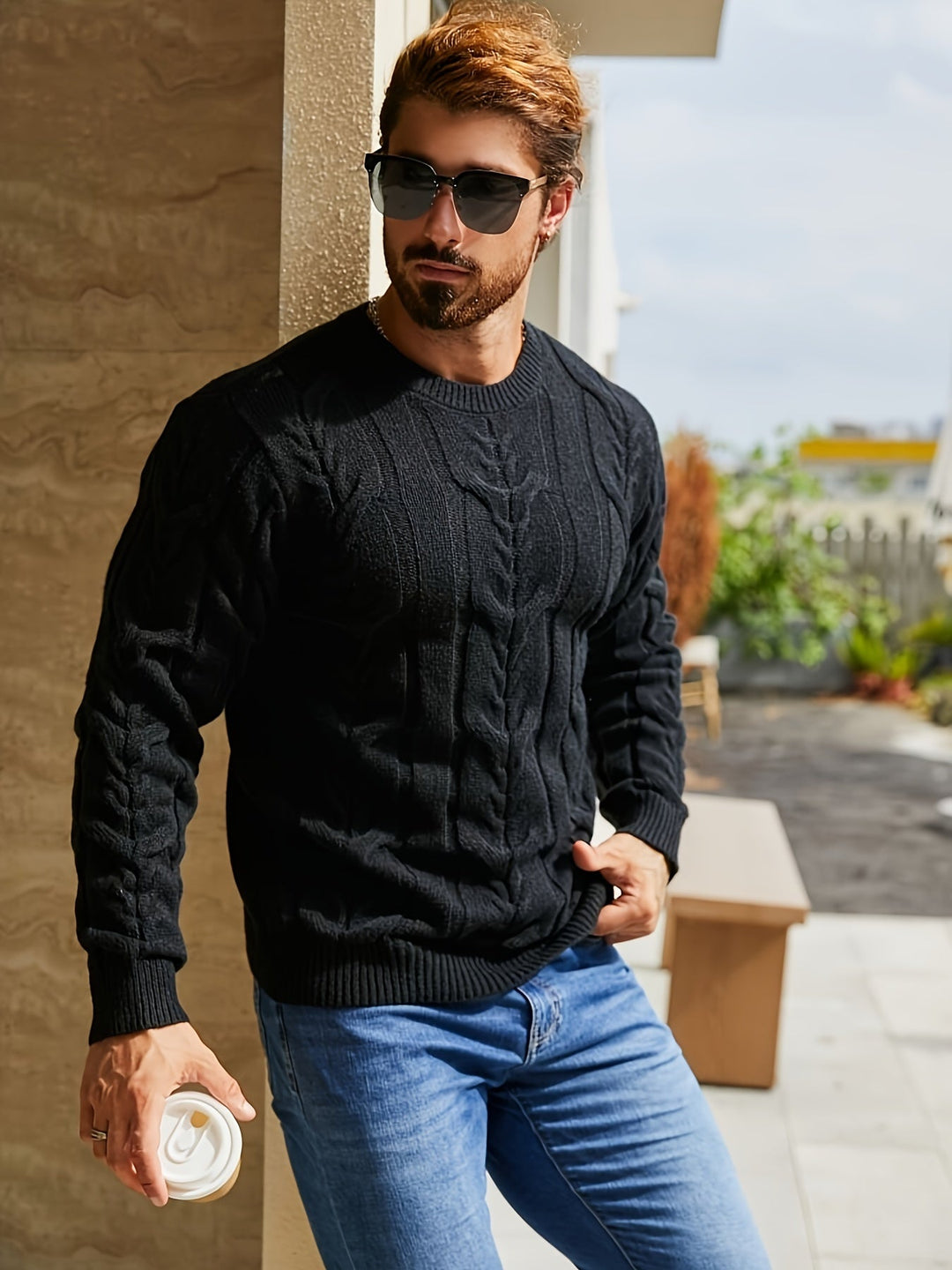 Bavon - Pull Décontracté À Rayures