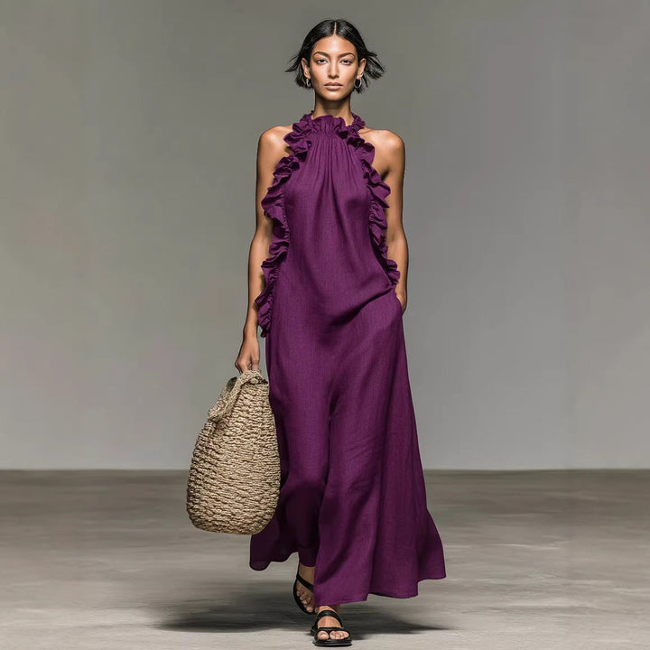 Vasara - Robe Longue Bohème À Volants