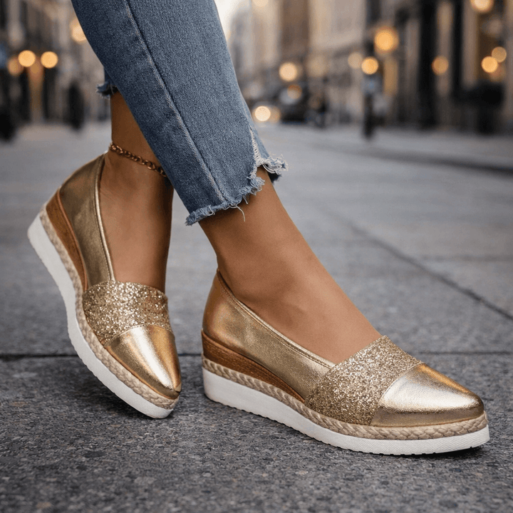 Jahaira - Chaussures À Talons Compensés Élégantes Et Antidérapantes