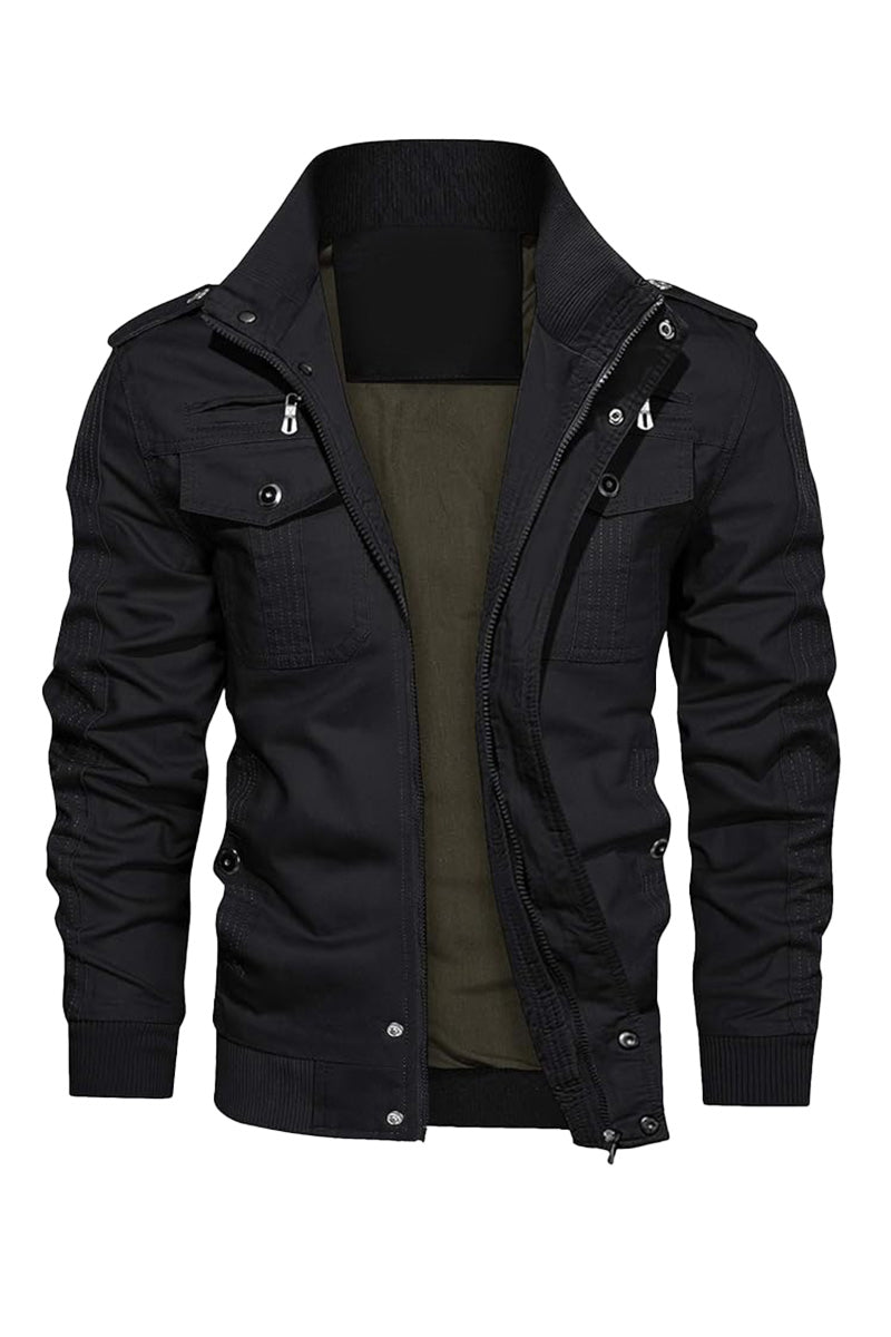 Miltin - Veste Bomber Militaire De Type Cargo