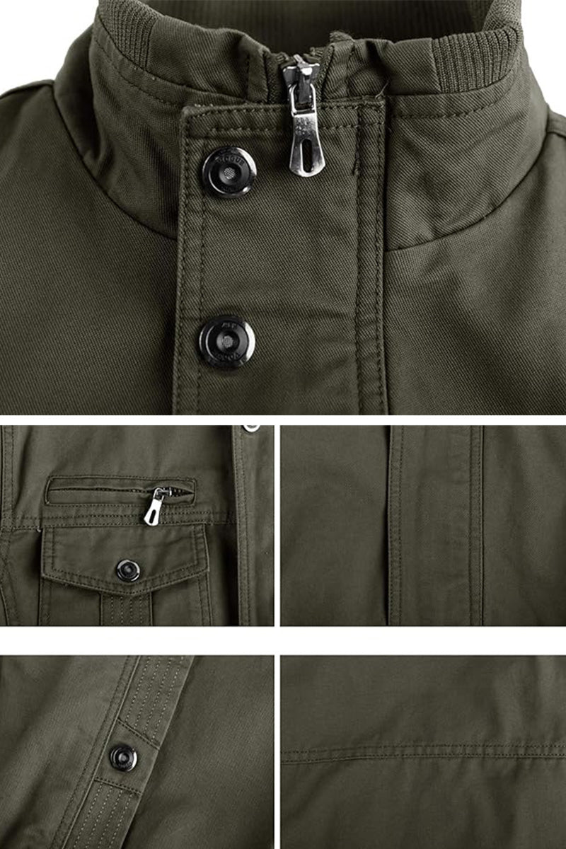 Miltin - Veste Bomber Militaire De Type Cargo