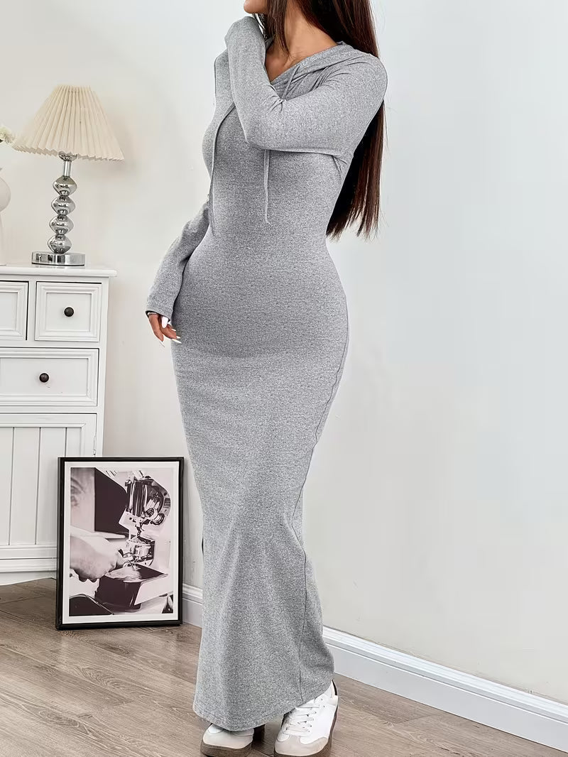 Dahye - Robe Longue À Manches Longues Et Capuche