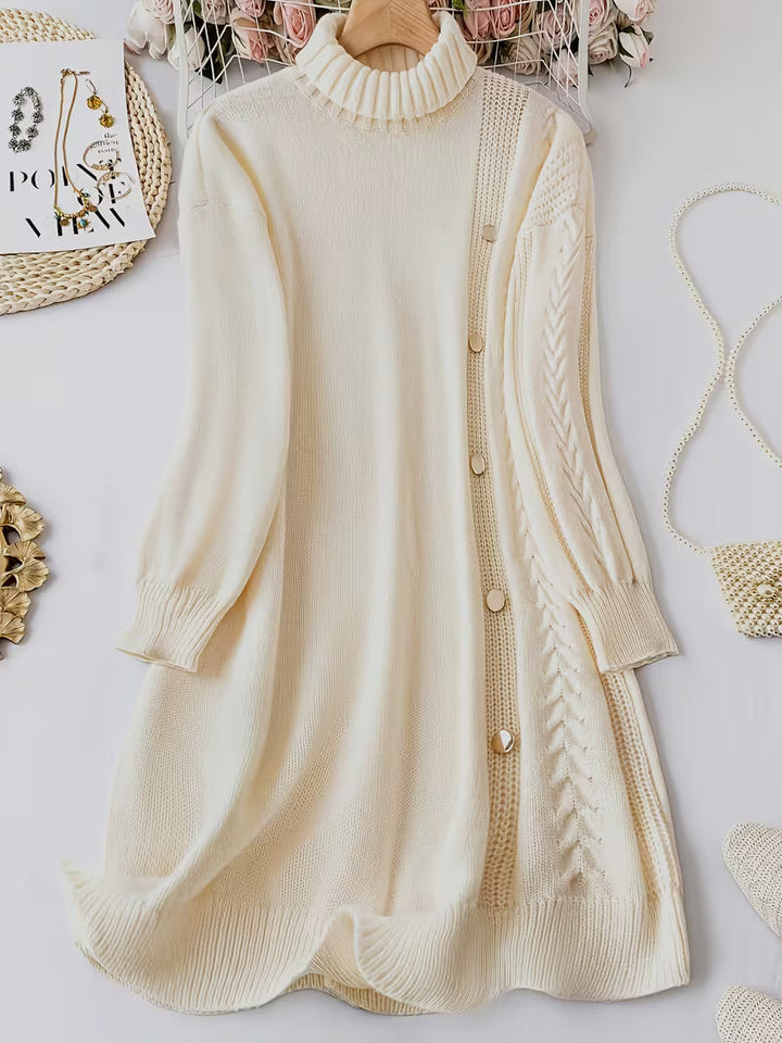 Malkina - Robe-Pull Confortable À Manches Longues