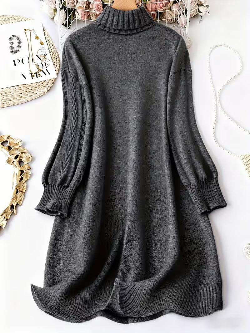 Malkina - Robe-Pull Confortable À Manches Longues