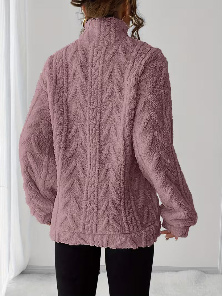Nessia - Sweat-Chemise Polaire Chaud Et Polyvalent