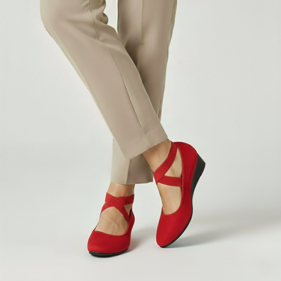 Dalida – Chaussures Orthopédiques À Sangles Croisées