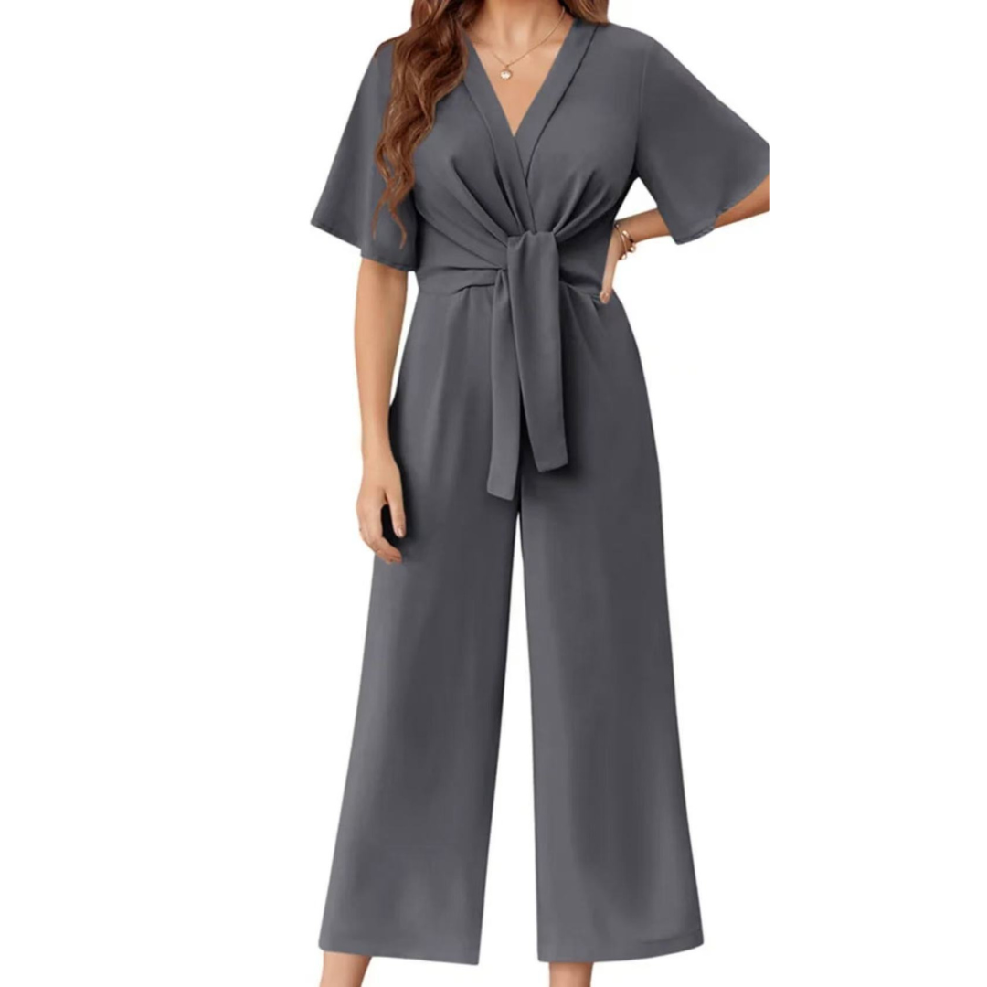 Gracie - Robe D'été Élégante Avec Nœud en Dentelle