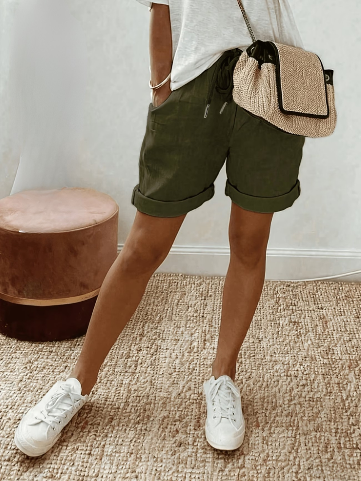 Keely - Short en Lin Confortable