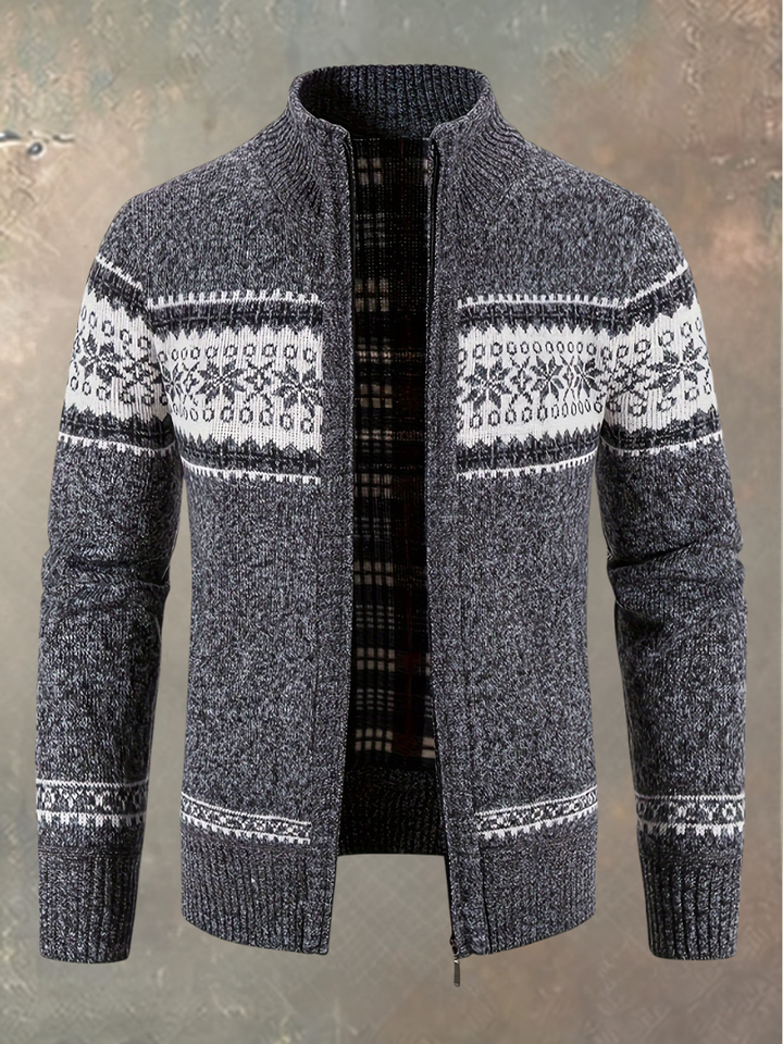 Gerran - Cardigan Confortable en Maille À Fermeture Éclair