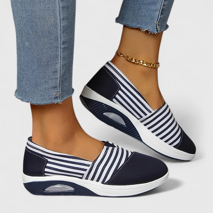 Onora - Chaussures Sans Lacets À Rayures