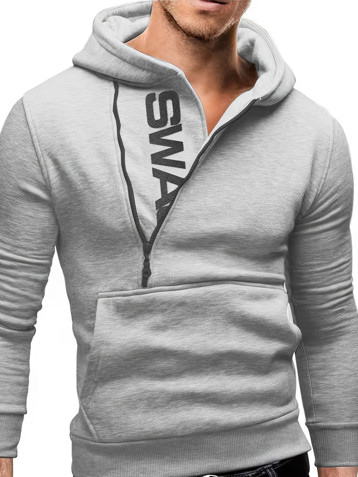 Erik - Sweat À Capuche Slim Fit À Manches Longues