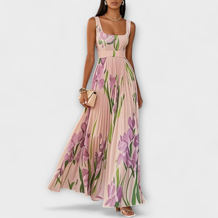 Tressa - Robe À Fleurs Sans Manches Élégante