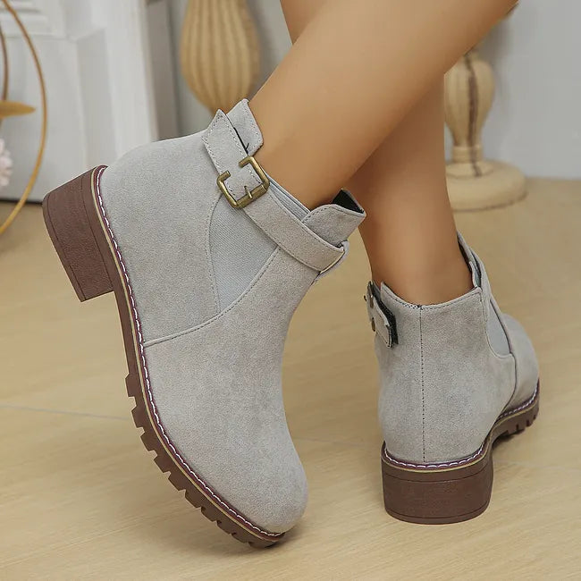 Fakina - Bottines À Boucle Décorative