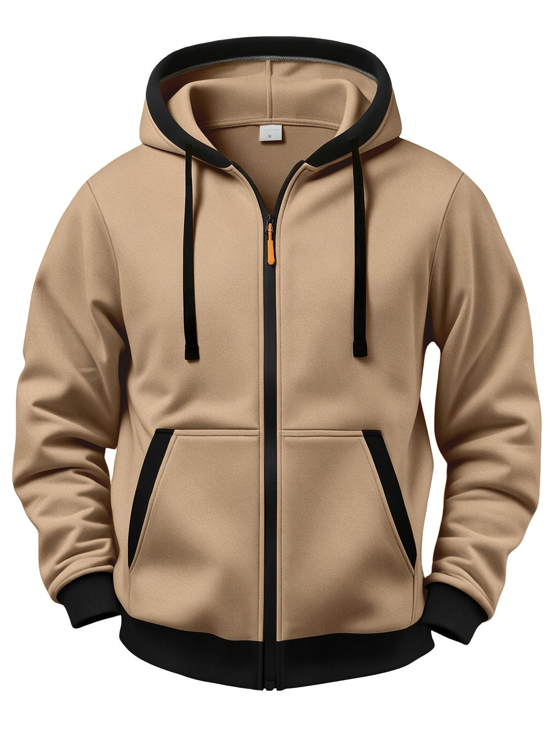 Mussoline - Casual Long Sleeve Winter Hooded With Zipper
