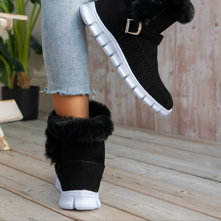 Adriany - Bottes D'hiver Pour La Neige À Semelle Épaisse