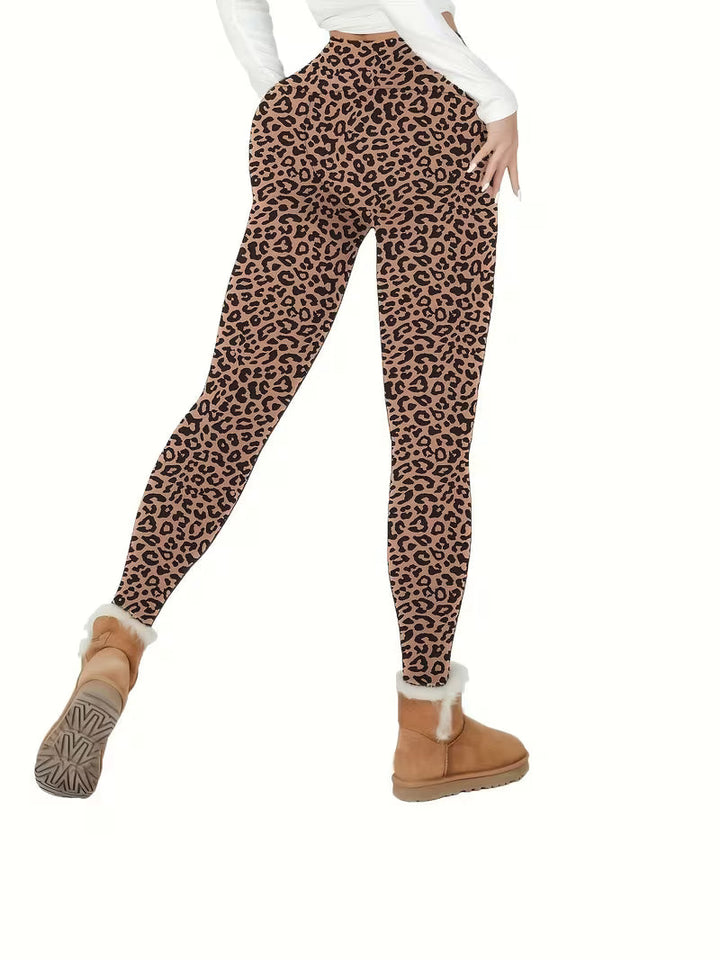 Linzay - Leggings Taille Haute Doublés De Polaire Thermique