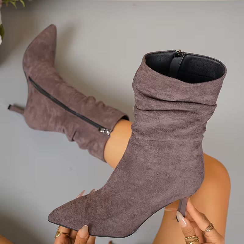 Tittana - Bottines À Talons Moyens Et Bouts Pointus